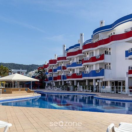 Apto C/ Varanda Em Condominio Pe Na Areia Iho127 ฟลอเรียนอโปลิส ภายนอก รูปภาพ