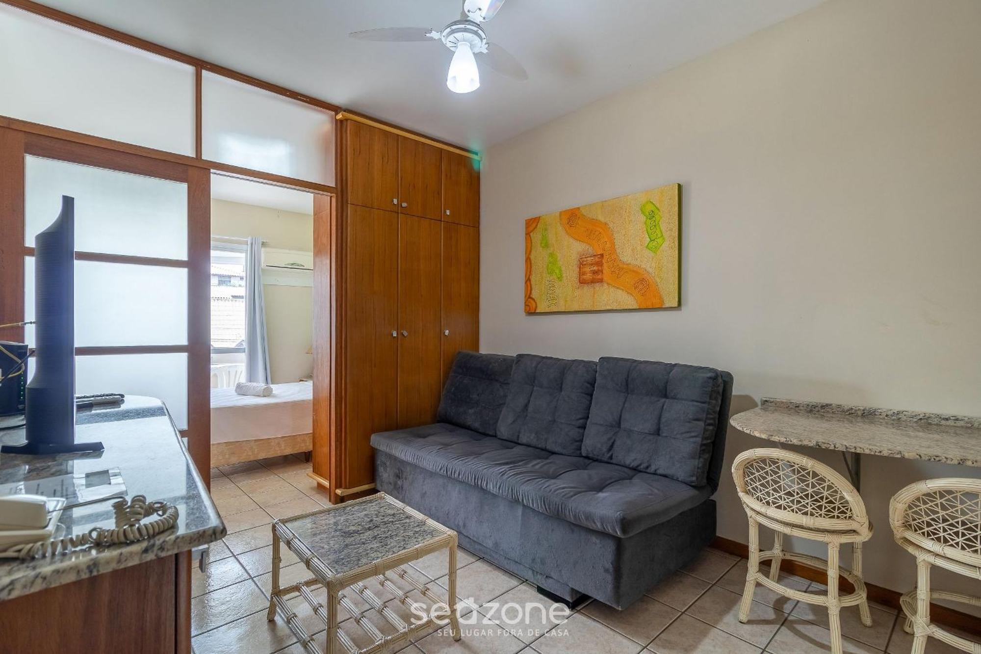 Apto C/ Varanda Em Condominio Pe Na Areia Iho127 ฟลอเรียนอโปลิส ภายนอก รูปภาพ